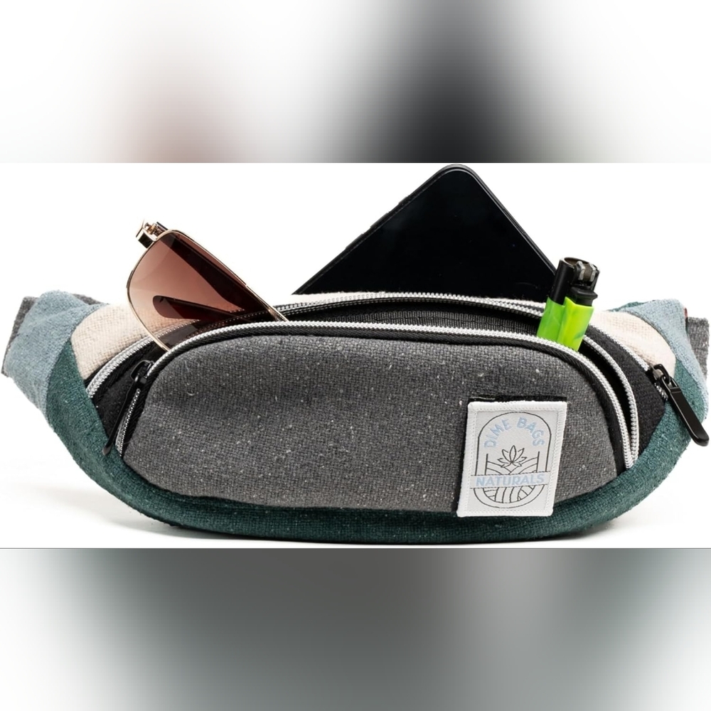 Dime Bags Naturals, 100% Nepali Hemp Adjustable Waist Fanny Pack